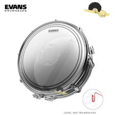 Pele para caixa 13" - Evans EC Reverse Dot (Filme Duplo c/ reforço central)