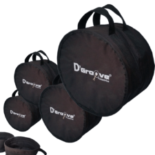 Kit de Bags para bateria 10"/12"/14"/22" D'Groove - Resistente!!!