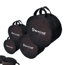 Kit de Bags para bateria 10"/12"/14"/20" D'Groove - Resistente!!!