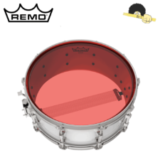 Pele para Caixa/Surdo 14" - Remo emperor colortone Red clear filme duplo