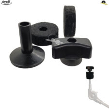 Kit feltros + Base + Borboleta para estante de pratos 8mm(Grossa) - Torelli TA061