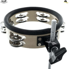 Pandeirola para Percussão/Bateria 2 lados - Torelli TP334 Com presilha multiuso
