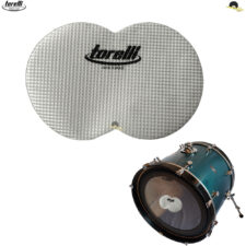 Patch/Pad Protetor para Pedal duplo de bumbo Torelli TA081 - Aumenta a durabilidade de sua pele