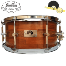 Caixa para bateria - 100% hand made(Feita á mão) e ÚNICA - D'Groove 13x6,5" - GRÁTIS bag