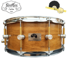 Caixa para bateria – 100% hand made(Feita á mão) e ÚNICA – D’Groove 14x6,5" - GRÁTIS bag