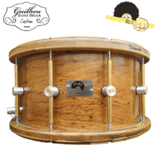 Caixa para bateria – 100% hand made(Feita á mão) e ÚNICA – D’Groove 14x8" - GRÁTIS bag