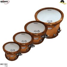 Kit de Peles Williams Density – WC1SC Filme simples coated com anel abafador 8″/10″/12″/14″