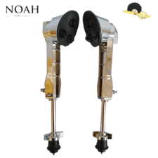 Pés de Bumbo Noah NSP726 - Tipo Telescópio Cromado - Com memória