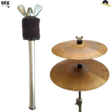 Mini extensor Longo Tribal Percussion - Para Pratos como Splash, Crash, China, Ride, Bell, e todos os outros