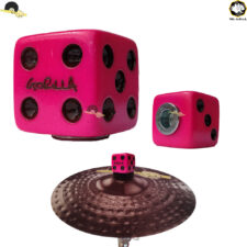 Borboleta (Dado) Gorilla para Estantes de Pratos 8mm Pink Neon - Kit com 2 Unid.