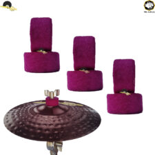 Feltro para Estante de Prato Gorilla - Kit com 6 Feltros Lã de Carneiro Roxo