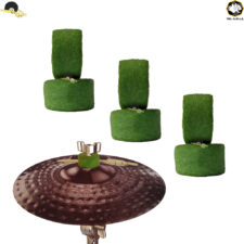 Feltro para Estante de Prato Gorilla - Kit com 6 Feltros Lã de Carneiro Verde