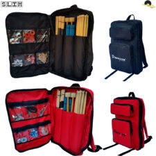 Bag para Baquetas Tipo Mochila - D'Groove (SLIM) - Bordado em alta definição