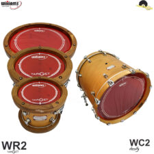 Kit de Peles Williams Target - WR2 Duplo filme RED - 10"/12"/14"/20"