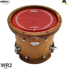 Pele para Surdo/Bumbo Williams Target - WR2 Duplo filme RED 16"