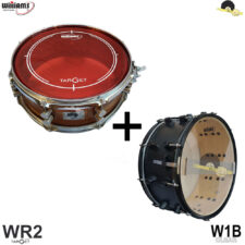 Kit de Peles Williams Target - WR2 Duplo filme RED caixa 14" Batedeira e Resposta
