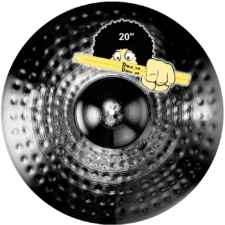 Capa D'Groove para pratos - Proteção e visual 20"