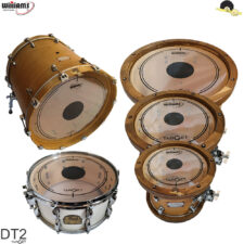 Kit de Peles Williams Target – DT2 Duplo filme Clear 10"/12"/14"/14"/22"