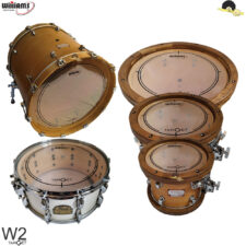 Kit de Peles Williams Target – W2 Duplo filme clear – 10"/12"/14"/14"/22"