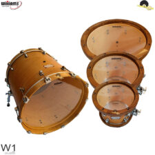 Kit de Peles Williams W1 Clear – Filme simples (Batedeira ou Resposta) 10"/12"/16"/22"