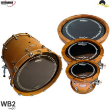 Kit de Peles Williams Target - WB2 Duplo filme Black - 10"/12"/16"/22"