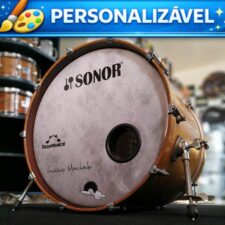 Adesivo Para Pele de Bumbo PERSONALIZADO Com Impressão UV Premium Arte Exclusiva e Alta Definição