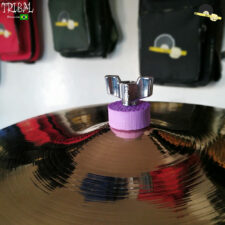 Feltro para Estante de Prato Tribal percussion EVA Grosso Lilás - Kit com 10 Unid.