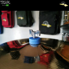 Feltro para Estante de Prato Tribal percussion EVA Grosso Azul - Kit com 10 Unid.