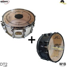 Kit de Peles Williams Target – DT2 Duplo filme Clear 14" Batedeira + W1B Resposta
