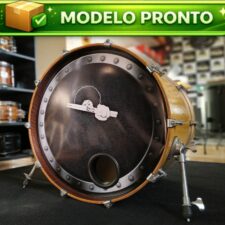 Pele de Bumbo 22" D'Groove customizada de alta resolução Modelo Screws(A PRONTA ENTREGA)