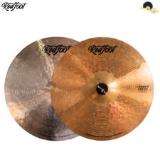Prato para bateria Red Foot cymbals - Hi hat(chimbal) Híbrido 15" - Série LONDON