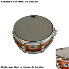Abafador D'Groove para Tom/Caixa 13" - Reduz 90% do volume - Estude com controle