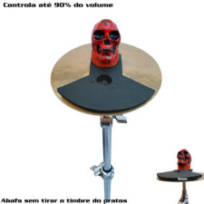 Abafador D'Groove para Prato 12" - Reduz 90% do volume - Estude com controle