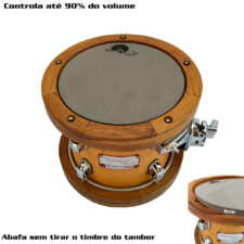 Abafador D'Groove para Tom/Caixa 10"- Reduz 90% do volume - Estude com controle
