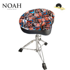 Banco Para Bateria - Noah NTR1028V - Acento Selim Londres - Bem ROBUSTO!