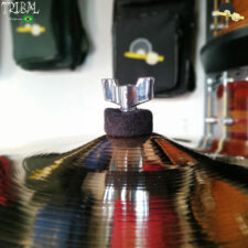 Feltro para Estante de Prato Tribal Percussion - Kit com 6 Feltros Lã de Carneiro Preto