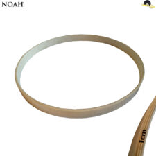Aro de madeira Noah Drums Para bumbo 20" - Acabamento natural - Unitário