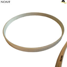 Aro de madeira Noah Drums Para bumbo 22" - Acabamento natural - Unitário