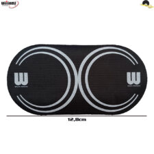Protetor de bumbo Patch para Pedal Duplo Williams WDPD-BK - Aumenta a durabilidade da pele 3x