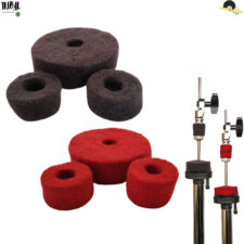 Kit de Feltros Tribal Percussion para base e Presilha de chimbal - Lã de carneiro