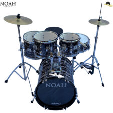 Bateria Noah SC Junior Series - Completa Pop Black 16" - SC5-16-POB