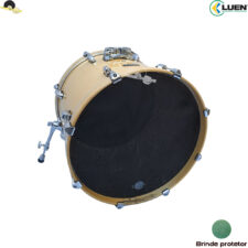 Pele muda para estudo/treino - Luen Dudu Portes Silent Heads 18″ - Reduz 95% do volume
