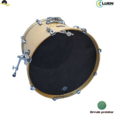 Pele muda para estudo/treino - Luen Dudu Portes Silent Heads 20″ - Reduz 95% do volume