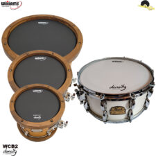 Kit de Peles Williams Density - WCB2 Duplo filme Coated BLACK 10"/12"/14" com Density WC2 14″