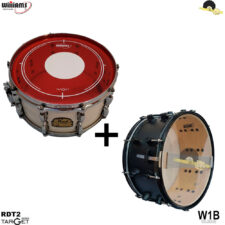 Kit de Peles Williams Target Dot - RDT2 Duplo filme RED 13" Batedeira + W1B 13" Resposta