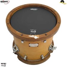 Pele para Surdo/Bumbo Williams Density - WCB2 Duplo filme Coated BLACK 16"
