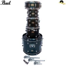 Bateria usada Pearl Target Oliver Green - Sheel Pack 10"/12"/14"/22" + 14"