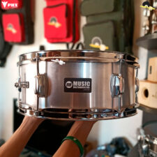 Caixa para bateria - PHX Music em Alumínio 14x5,5" com acabamento liso