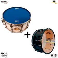 Kit de Peles para Caixa Williams Density – WCU2 Duplo filme Coated BLUE 13″ Batedeira + W1B 13″ Resposta
