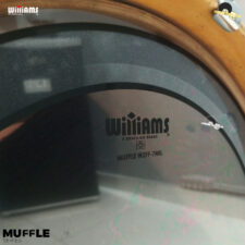 Pele para Bumbo Williams Muffle W2FF 16" - Duplo Filme com Anel controlador de harmônicos